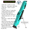 Bao cần XI FENG YUE có chân Xanh 2 ngăn