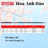 Cần đài Ryobi Sakurano Hoa Anh Đào 4H (BHTĐ)