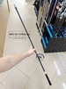 Gậy vẩy Mồi + Trục cán vân đen 90cm (Thu gọn 55cm)