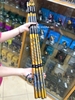 Cần tay đốt trung 6H Kyogi Đen vàng (Thu gọn 85cm)