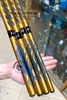 Cần tay đốt trung 6H Kyogi Đen vàng (Thu gọn 85cm)