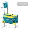 Thùng câu đài Chuxian 36L (có tựa lưng - có bánh xe)