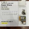 Lưỡi đơn CJ-Seiko Super Sharp vỉ đen (không ngạnh)