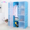 Tủ quần áo cho bé gái màu hồng