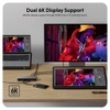 Dock Hub Hyperdrive Thunderbol 4 Station Kèm Sạc Nguồn 135W + Cáp Thunderbolt 4 (2.3FT/0.7M) HDTB4D