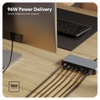 Dock Hub Hyperdrive Thunderbol 4 Station Kèm Sạc Nguồn 135W + Cáp Thunderbolt 4 (2.3FT/0.7M) HDTB4D