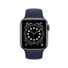 Apple Watch Series 6 GPS Space Gray Aluminum Case With Deep Navy Sport Band