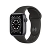 Apple Watch Series 6 GPS Space Gray Aluminum Case With Black Sport Band
