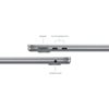 Macbook Air 13 inch 2024 Space Gray (MRXN3) - M3/ 8G/ 256G - Newseal