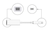 Apple ThunderBolt to Gigabit Ethernet Adapter