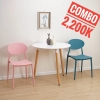 Bộ bàn tư vấn tiếp khách cho văn phòng, showroom hiện đại: KG - BE130