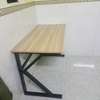 BÀN CHÂN SẮT CHỮ K 1M2 :  BK61