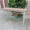 Bàn chân sắt gấp gọn có bụng để tài liệu : BG - 120x40