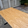 Bàn chân Z mặt gỗ vân sồi 120*60 : Z1206