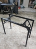 Bàn gấp chân sắt sơn tĩnh điện màu đen : BOV-1050