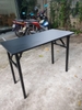 Bàn gấp chân sắt sơn tĩnh điện màu đen : BOV-1050