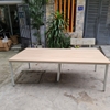 Bàn họp chân sắt V4 mặt 2 màu : KG - V40