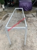 Bàn làm việc chân sắt 2m4 x 60 khung lắp ráp giá rẻ : BS - 2460