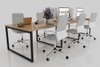 Bàn làm việc nhóm 6 người giá rẻ tại TPHCM : BLVN - 06