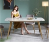Bộ Bàn Ăn Luxury Mạ Vàng : BB - 02  * Kích Thước 1.2m X 80cm Và 6 Ghế