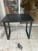 Bộ bàn ghế chân sắt seri nhỏ 80 x 60 + ghế văn phòng lưng lưới : KG - B01