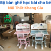 Bộ bàn ghế học bài tại nhà cho bé nhập khẩu: KG - H204
