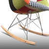 Ghế bập bênh Eames bọc vải thổ cẩm  Mã JC - 209A
