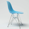 Ghế cafe eames thân nhựa chân thép mạ crom: DSR