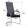 Ghế chân quỳ lưng cao giá rẻ: KG - C04