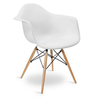 Ghế eames có tay chân đan gỗ sồi - Mã : JC11