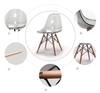 Ghế Eames DSW trong suốt: DSW