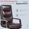 Ghế giám đốc cao cấp nệm da êm: KG - 6358