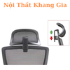 Ghế giám đốc công thái học lưng lưới: KG - E277