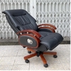 Ghế Giám Đốc Ngả Lưng Đa Chiều Tay Viền Gỗ Sang Trọng : KG - Z863