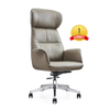 Ghế giám đốc nữ bọc da màu kem đẹp: KG - A284