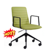 Ghế làm việc chân xoay bọc vải đẹp: KG - E185