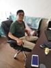 Ghế ngồi làm việc có massage 1 điểm thư giãn nghỉ trưa : KG - 199B