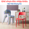 Ghế nhựa đúc giá rẻ Tphcm: KG - E75