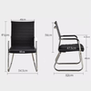 Ghế phòng họp nệm da chân quỳ: KG - C2201