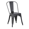 Ghế dựa tolix màu đen B303