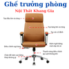 Ghế trưởng phòng nệm da cao cấp: KG - 2311