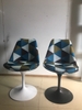 Ghế Tulip Chair Fibreglass bọc vải - Mã : A33