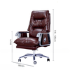 Ghế xoay giám đốc bọc da ngả lưng: KG - A100