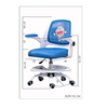 Ghế xoay lưới học sinh cao cấp: KG - H301