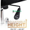 Ghế xoay nhân viên có tựa đầu lưới giá rẻ: KG - 528-1