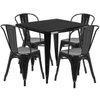 Bàn ăn, bàn cafe Tolix 4 chân KG - B112S
