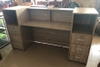 Quầy lễ tân 2 hộc đứng : Q2105