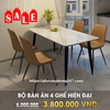 Tổng Hợp 15 Bộ Bàn Ghế Ăn, Sang trọng chỉ từ 3 triệu Sale tháng 8 tại Khang Gia