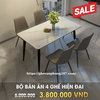 Tổng Hợp 15 Bộ Bàn Ghế Ăn, Sang trọng chỉ từ 3 triệu Sale tháng 8 tại Khang Gia