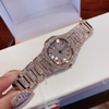 Đồng hồ nữ Davena Crystal D61655 Rose - Mặt vuông